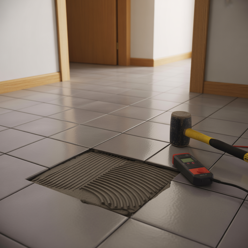 bomljud i klinkergolv orsaker kontroll och lagning